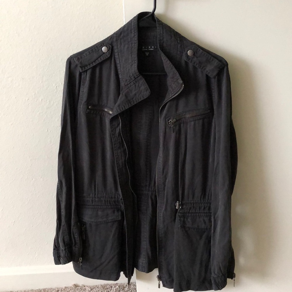 Grey Jenn Utility Jacket size M